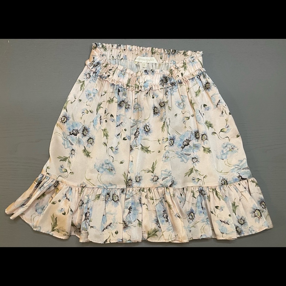 LoveShackFancy Mini Ruffle Skirt